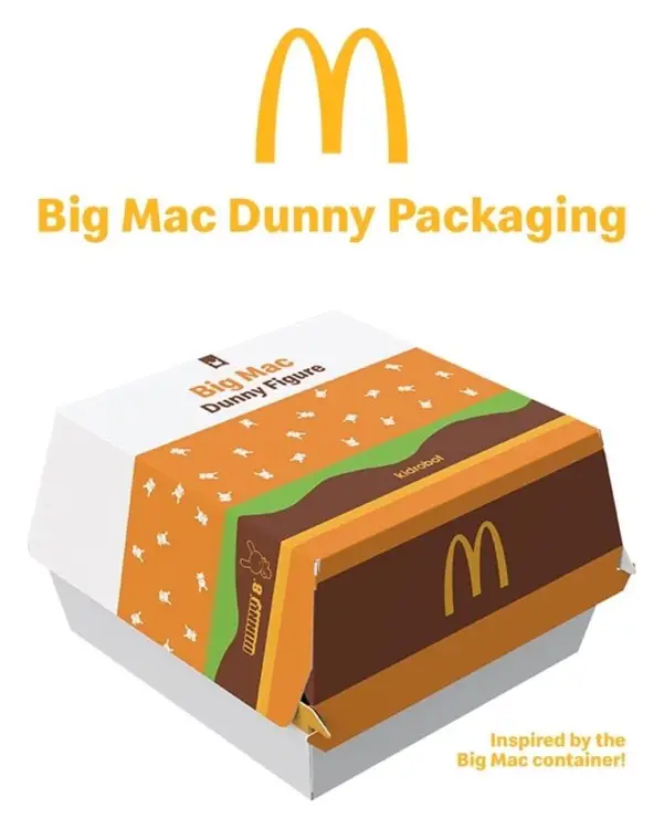 Kidrobot McDonalds - Big Mac - Dunny