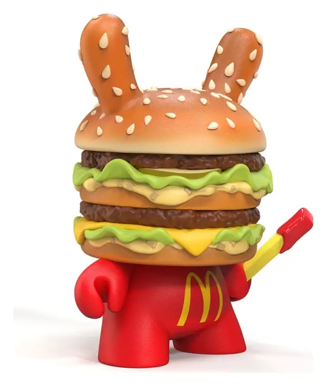 Kidrobot McDonalds - Big Mac - Dunny