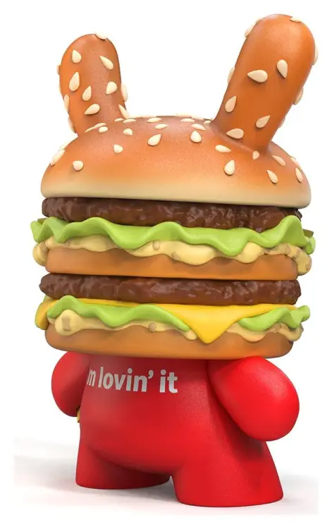 Kidrobot McDonalds - Big Mac - Dunny