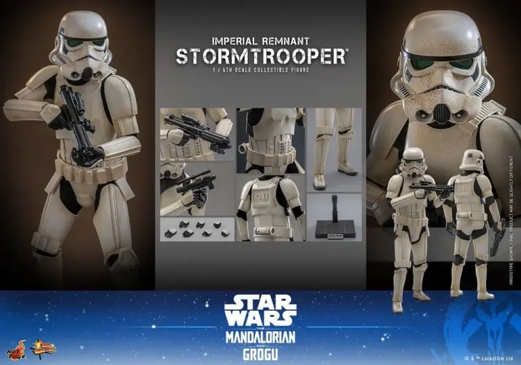 Hot Toys Star Wars: The Mandalorian & Grogu - Imperial Remnant Stormtrooper 1/6 Figurka
