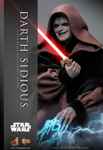 Hot Toys Star Wars - Darth Sidious - Movie Masterpiece 1/6 Action Figure