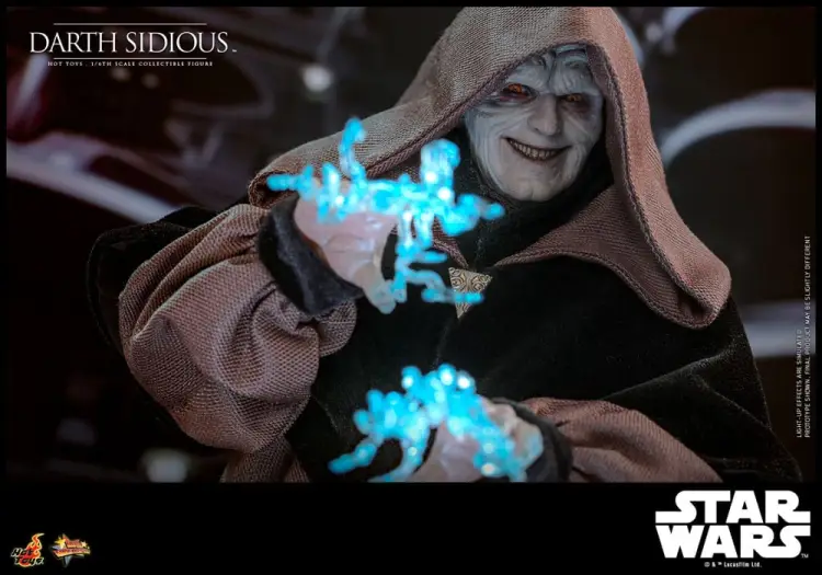 Hot Toys Star Wars - Darth Sidious - Movie Masterpiece 1/6 Action Figure