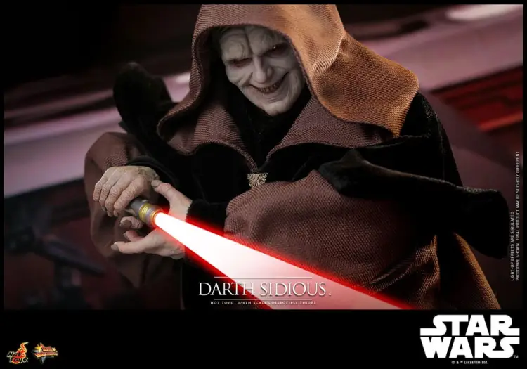 Hot Toys Star Wars - Darth Sidious - Movie Masterpiece 1/6 Action Figure