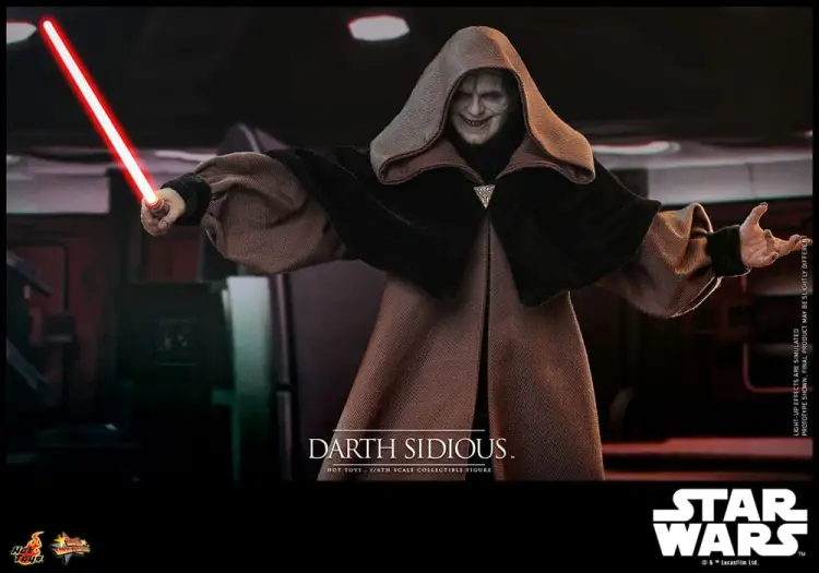 Hot Toys Star Wars - Darth Sidious - Movie Masterpiece 1/6 Action Figure