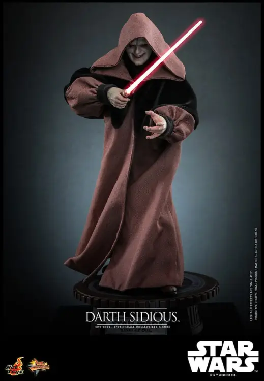 Hot Toys Star Wars - Darth Sidious - Movie Masterpiece 1/6 Action Figure