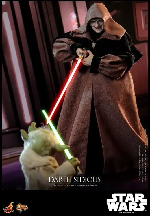 Hot Toys Star Wars - Darth Sidious - Movie Masterpiece 1/6 Action Figure
