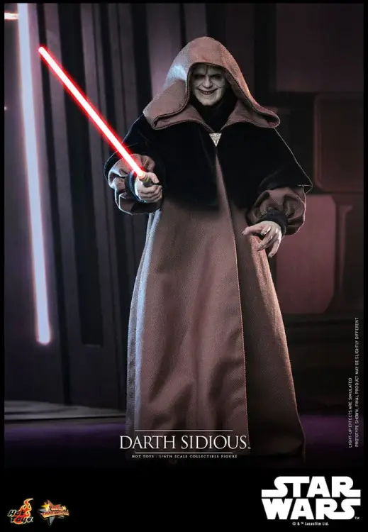 Hot Toys Star Wars - Darth Sidious - Movie Masterpiece 1/6 Action Figure
