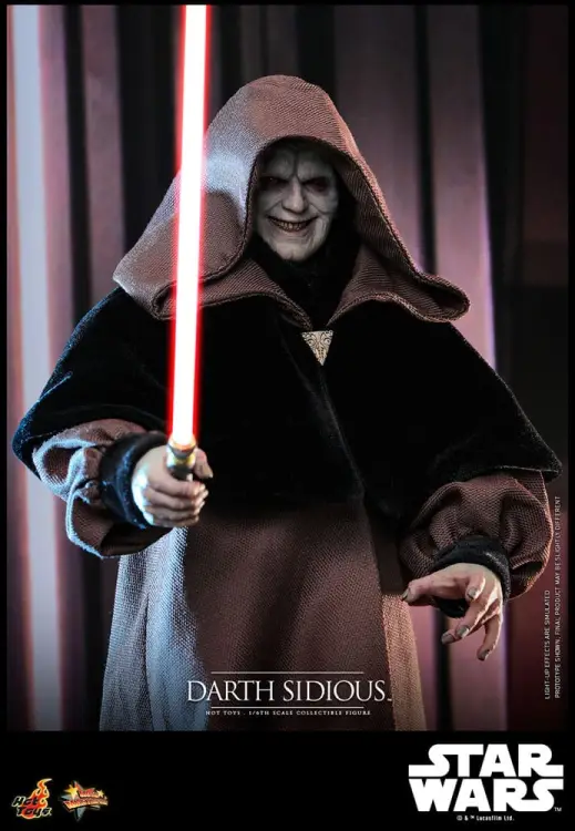 Hot Toys Star Wars - Darth Sidious - Movie Masterpiece 1/6 Action Figure