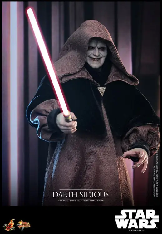 Hot Toys Star Wars - Darth Sidious - Movie Masterpiece 1/6 Action Figure