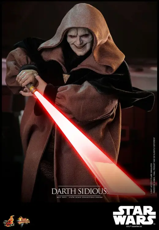Hot Toys Star Wars - Darth Sidious - Movie Masterpiece 1/6 Action Figure
