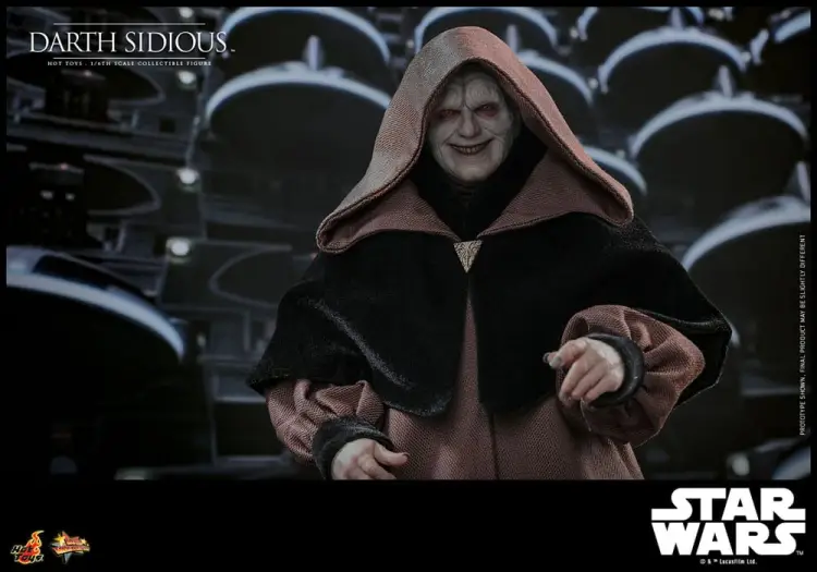 Hot Toys Star Wars - Darth Sidious - Movie Masterpiece 1/6 Action Figure
