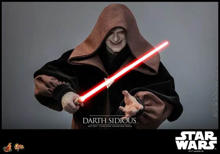 Hot Toys Star Wars - Darth Sidious - Movie Masterpiece 1/6 Action Figure