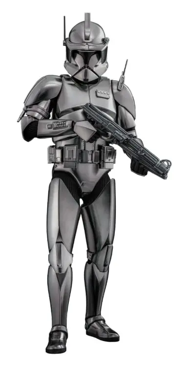Hot Toys Star Wars Movie Masterpiece 1/6 - Commander Cody (Chrome Version) Hot Toys Exclusive