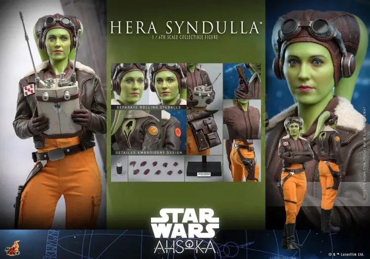 Hot Toys Star Wars: Ahsoka - Hera Syndulla 1/6 Figurka