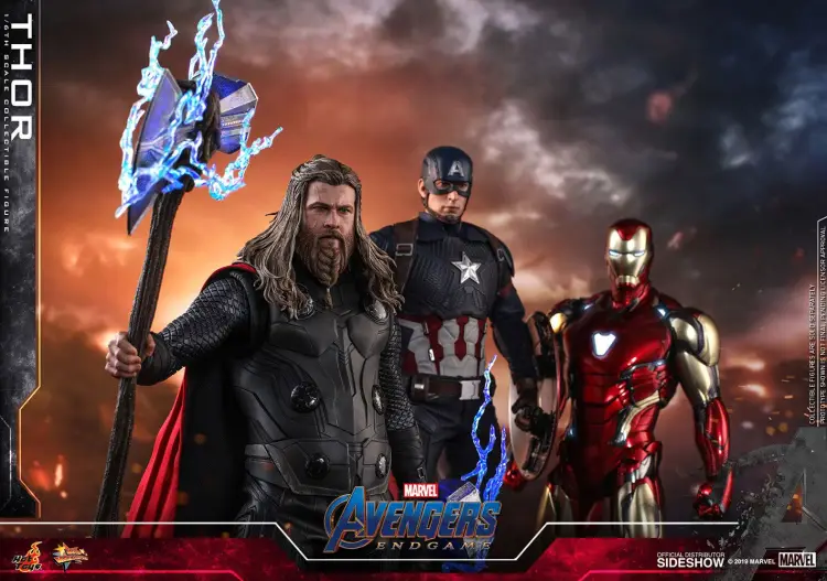 Hot Toys Avengers: Endgame - Thor - Movie Masterpiece 1/6 Scale Action Figure