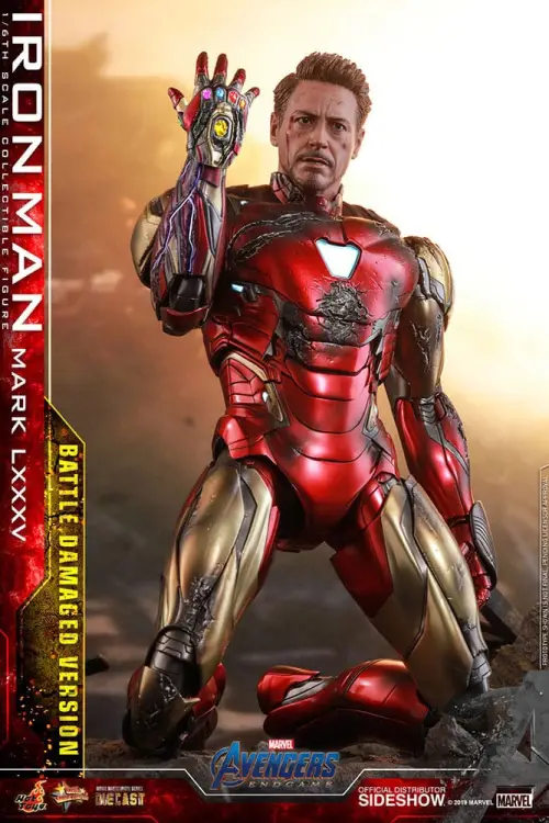 Hot Toys Marvel Avengers: Endgame - Iron Man - Movie Masterpiece Diecast 1/6 Iron Man Mark LXXXV (Battle Damaged Version) Special Edition Figurka