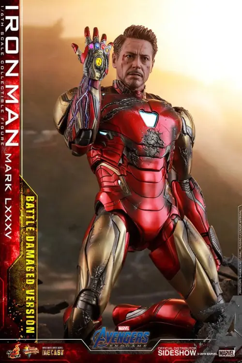 Hot Toys Marvel Avengers: Endgame - Iron Man - Movie Masterpiece Diecast 1/6 Iron Man Mark LXXXV (Battle Damaged Version) Special Edition Figurka