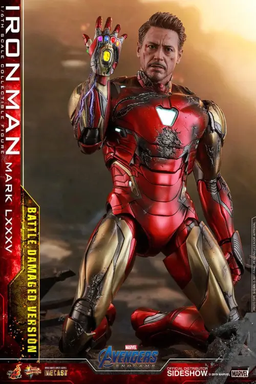 Hot Toys Marvel Avengers: Endgame - Iron Man - Movie Masterpiece Diecast 1/6 Iron Man Mark LXXXV (Battle Damaged Version) Special Edition Figurka