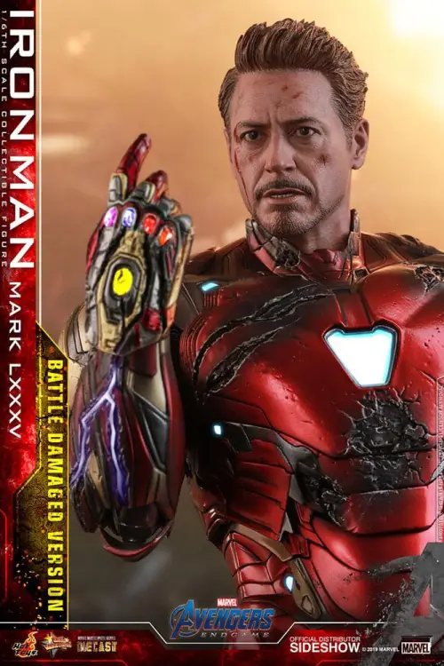 Hot Toys Marvel Avengers: Endgame - Iron Man - Movie Masterpiece Diecast 1/6 Iron Man Mark LXXXV (Battle Damaged Version) Special Edition Figurka