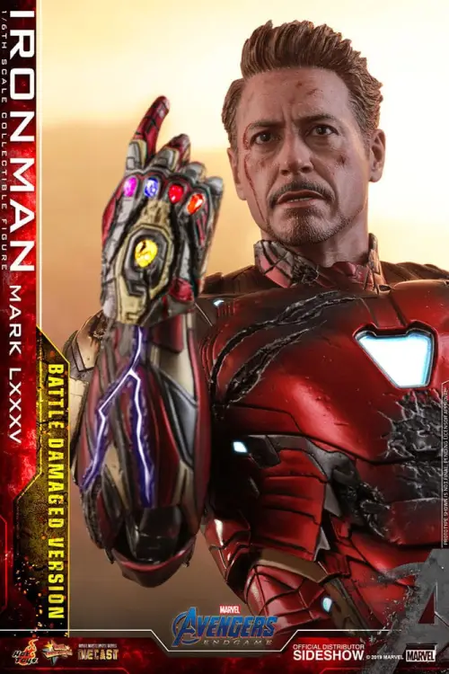 Hot Toys Marvel Avengers: Endgame - Iron Man - Movie Masterpiece Diecast 1/6 Iron Man Mark LXXXV (Battle Damaged Version) Special Edition Figurka