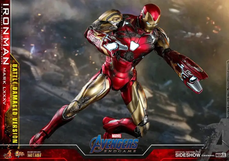 Hot Toys Marvel Avengers: Endgame - Iron Man - Movie Masterpiece Diecast 1/6 Iron Man Mark LXXXV (Battle Damaged Version) Special Edition Figurka