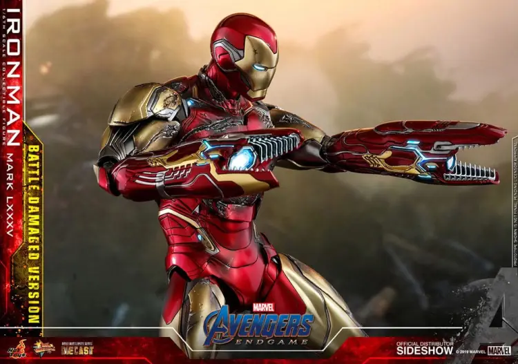 Hot Toys Marvel Avengers: Endgame - Iron Man - Movie Masterpiece Diecast 1/6 Iron Man Mark LXXXV (Battle Damaged Version) Special Edition Figurka