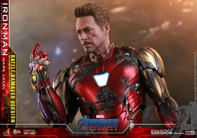 Hot Toys Marvel Avengers: Endgame - Iron Man - Movie Masterpiece Diecast 1/6 Iron Man Mark LXXXV (Battle Damaged Version) Special Edition Figurka