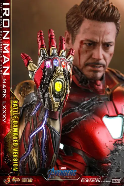 Hot Toys Marvel Avengers: Endgame - Iron Man - Movie Masterpiece Diecast 1/6 Iron Man Mark LXXXV (Battle Damaged Version) Special Edition Figurka