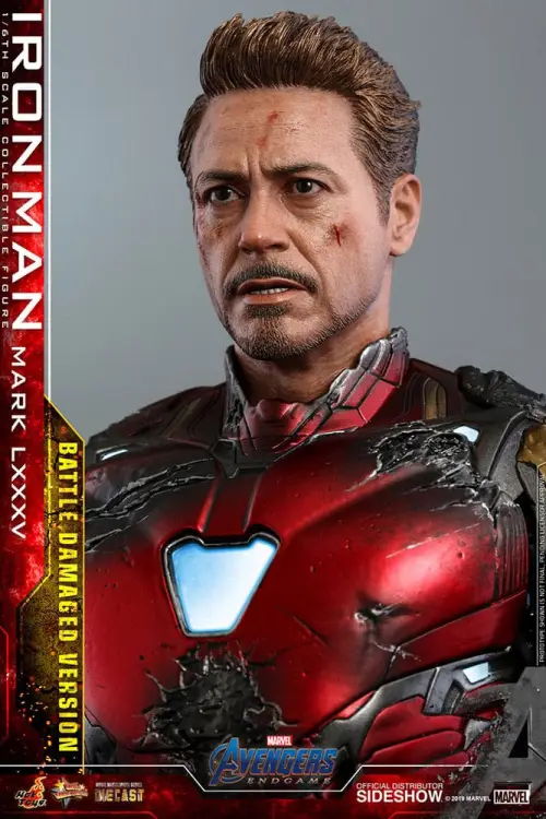 Hot Toys Marvel Avengers: Endgame - Iron Man - Movie Masterpiece Diecast 1/6 Iron Man Mark LXXXV (Battle Damaged Version) Special Edition Figurka