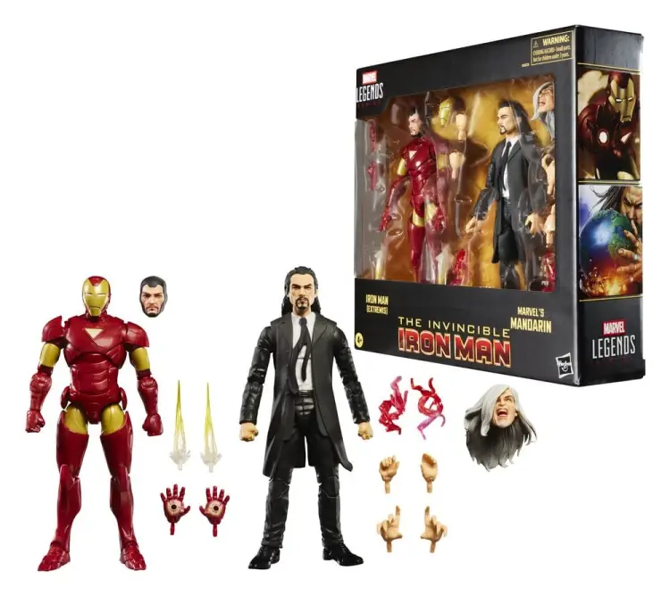 Hasbro Marvel Legends - Iron Man (Extremis) & Marvels Mandarin - 2-pack Action Figures