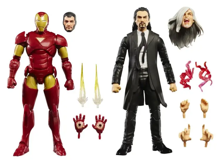 Hasbro Marvel Legends - Iron Man (Extremis) & Marvels Mandarin - 2-pack Action Figures