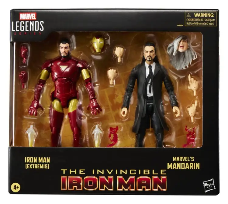 Hasbro Marvel Legends - Iron Man (Extremis) & Marvels Mandarin - 2-pack Action Figures