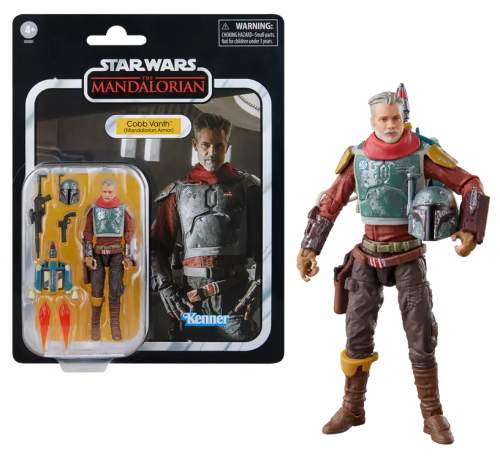 THE MANDALORIAN - Cobb Vanth (Zbroja) - Figurka Czarna Seria 10 cm