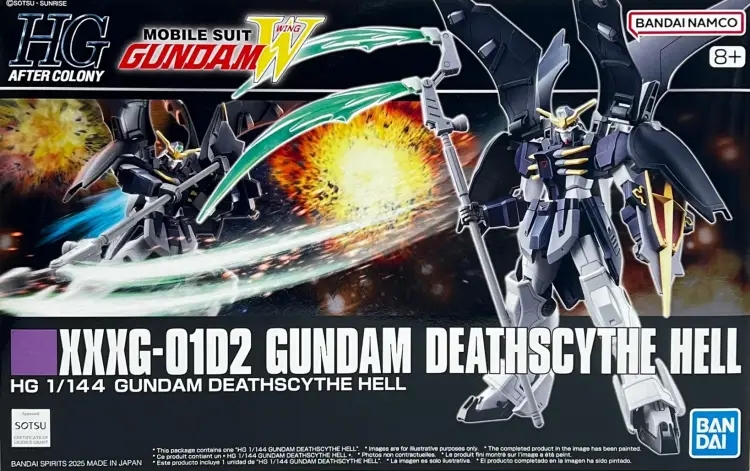 Bandai HG 1/144 Gundam Deathscythe Hell XXXG-01D2 - model do składania