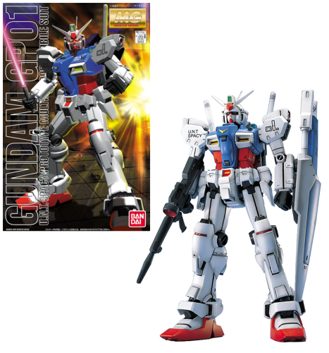 Bandai MG 1/100 Gundam GP01 - model do składania