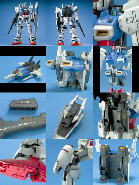 Bandai MG 1/100 Gundam GP01 - model do składania