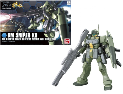Bandai Gundam HGBF 1/144 GM Sniper K9 - model do składania