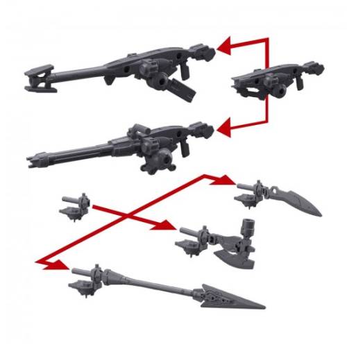Bandai 30MM Option Weapon 1 for Portanova Detail Set - model do składania
