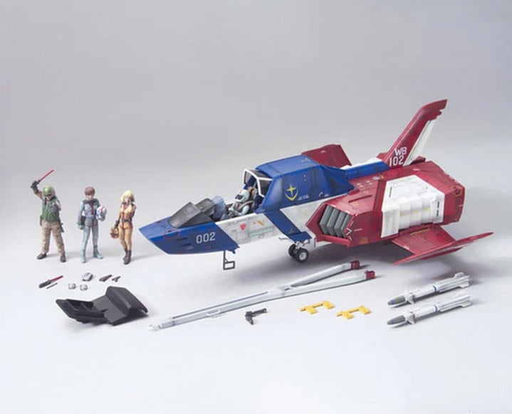 Bandai Gundam 1/35 myśliwiec podstawowy UCHG - model do składania
