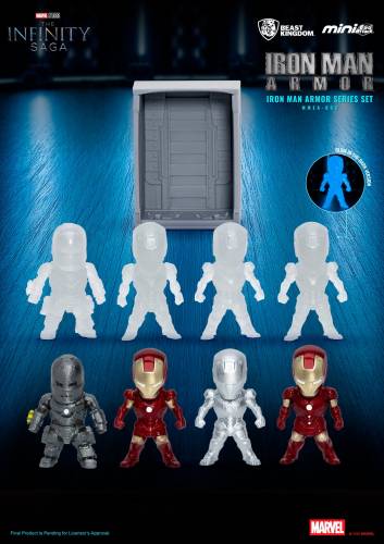 Beast Kingdom - IRON MAN - Armor Series - Blind Box Set 12 Figure 5.1cm