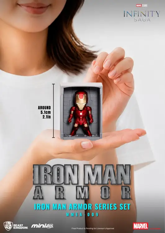 Beast Kingdom - IRON MAN - Armor Series - Blind Box Set 12 Figure 5.1cm