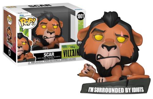 Funko POP! Disney The Lion King - Scar - Surrounded by Idiot #1801