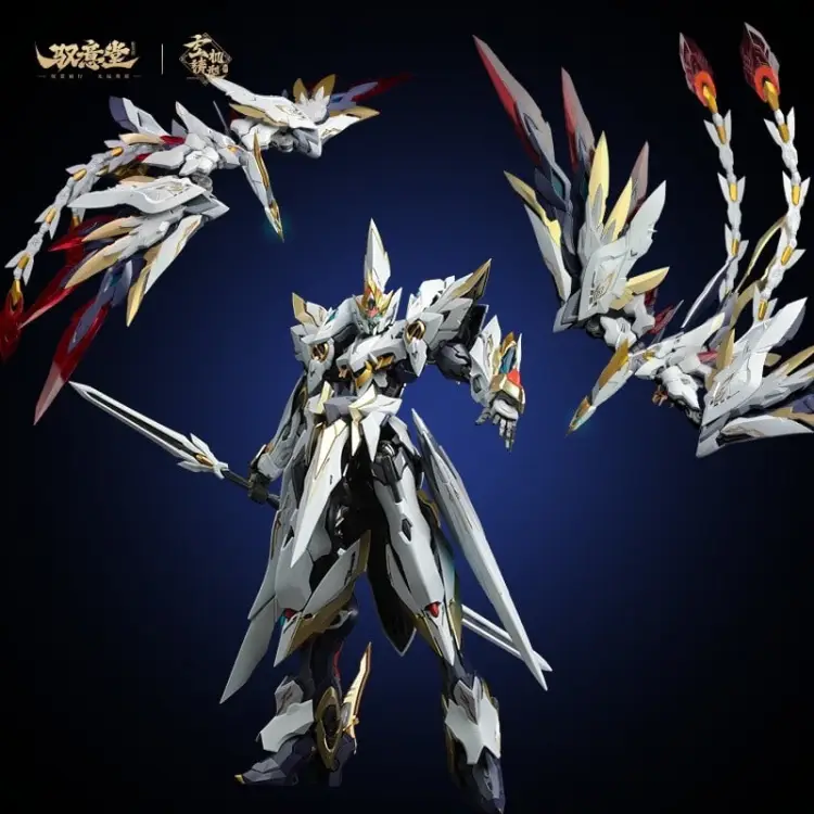 GS-TOYS X YU YI TANG - EMP-02 Hao Ling White Emperor - Model Kit 25c