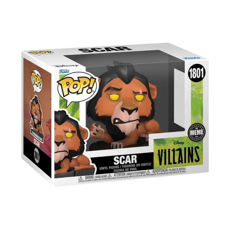 MEME - POP Disney N° 1801 - The Lion King (Scar "S