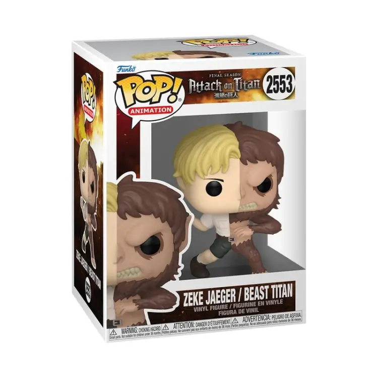ATTACK ON TITAN SPLIT - POP Animation N° 2553 - Be