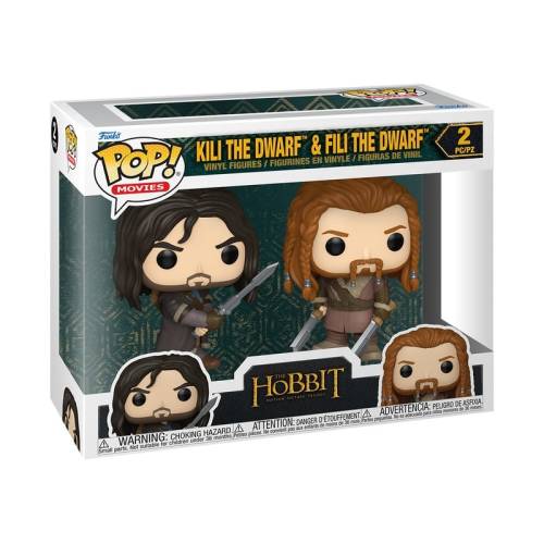 THE HOBBIT - POP Movies - 2 Pack Kili & Fili