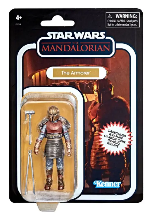 STAR WARS - Zbrojmistrz - figurka z kolekcji karbonizowanej w stylu vintage