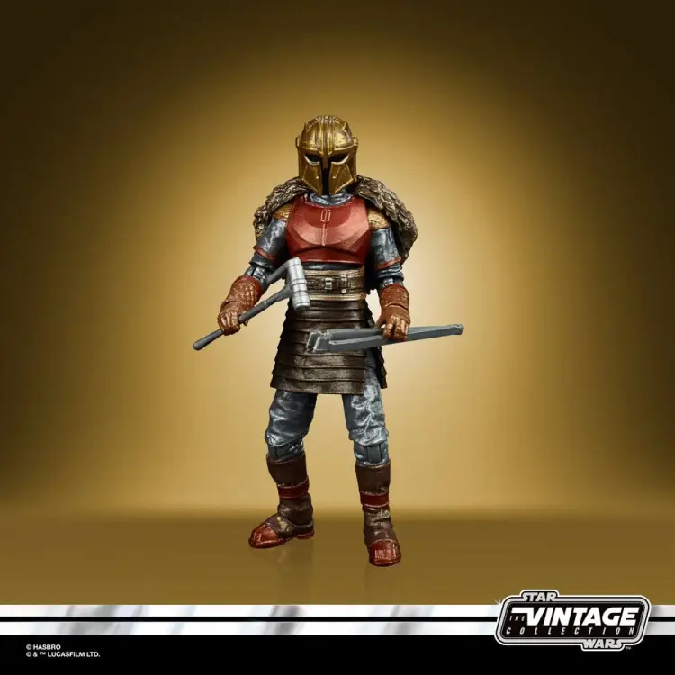 STAR WARS - Zbrojmistrz - figurka z kolekcji karbonizowanej w stylu vintage