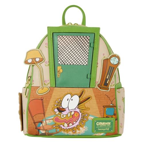 Loungefly - COURAGE THE COWARDLY DOG - Mini Backpack Loungefly