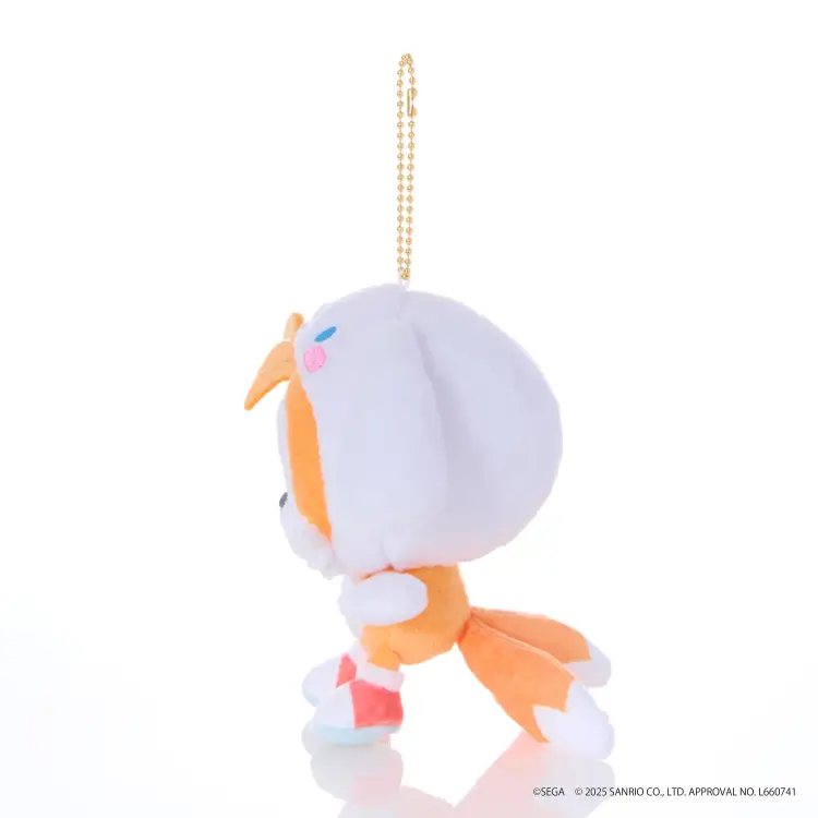 SONIC & FRIENDS X SANRIO - Tails x Cinnamoroll - Mascot Plush 8cm